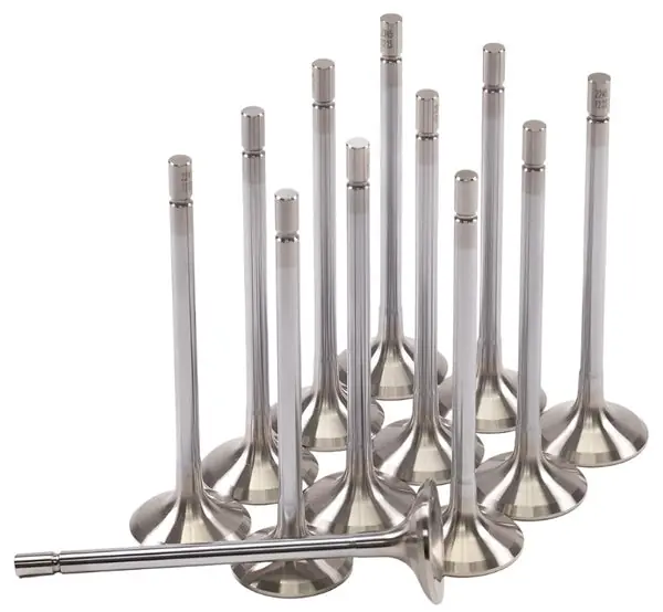 GSC P-D Nissan VR30DDTT 28.5mm Head STD 97.5mm Long Super Alloy Exhaust Valve - Set of 12