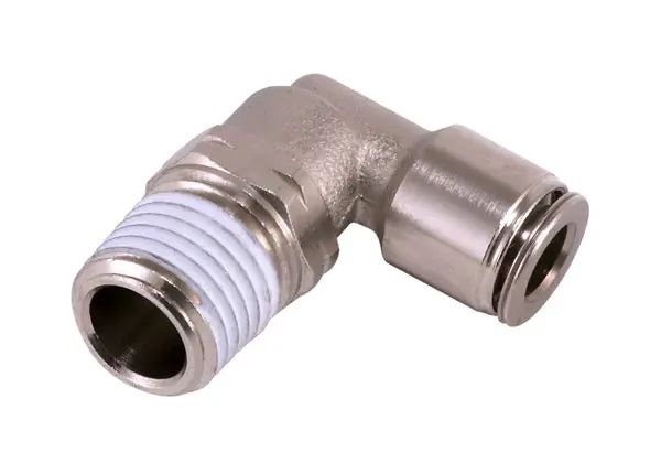 Air Lift Swivel Elbow Fitting - 1/8in MNPT x 1/4in PTC