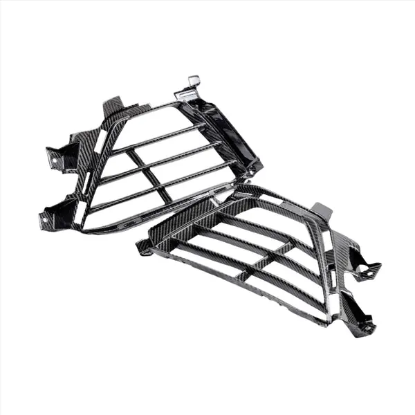 Anderson Composites 2022-2024 Cadillac CT5 Black Wing Type-OE Carbon Fiber Lower Grille