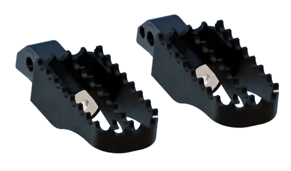 Burly Brand Pegs Passenger MX Black