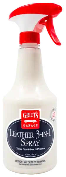 Griots Garage Leather 3-in-1 Spray - 22oz