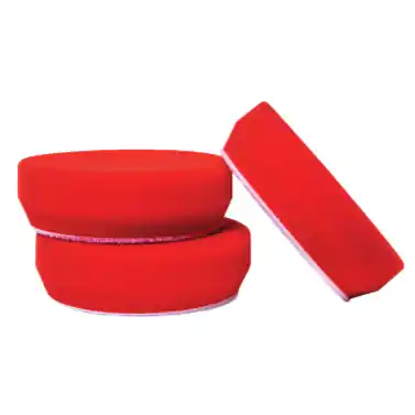Griots Garage 3in Red Waxing Pads (Set of 3)