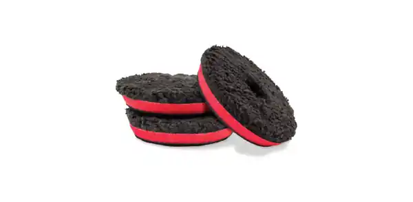 Griots Garage BOSS 3in Microfiber Pad (Set of 3)