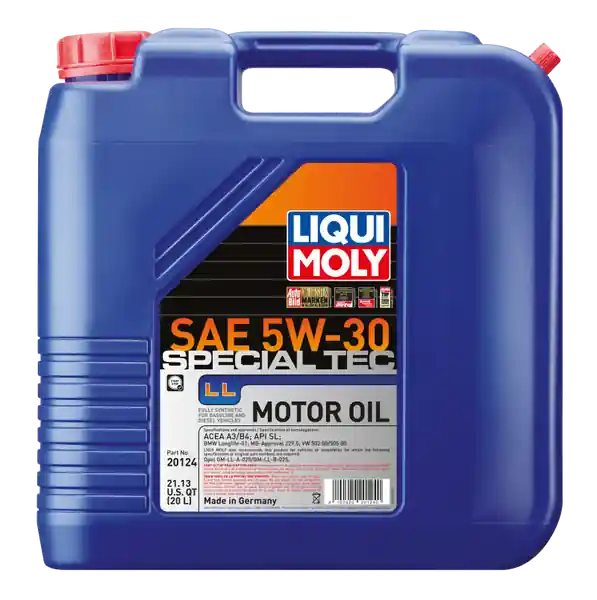 LIQUI MOLY 20L Special Tec LL Motor Oil SAE 5W30