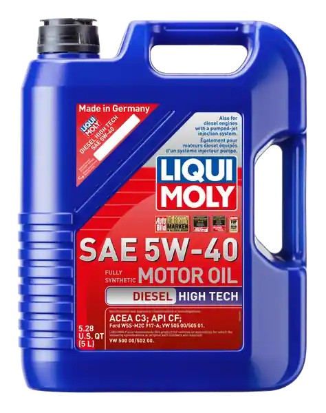 LIQUI MOLY 5L Diesel High Tech Motor Oil 5W40