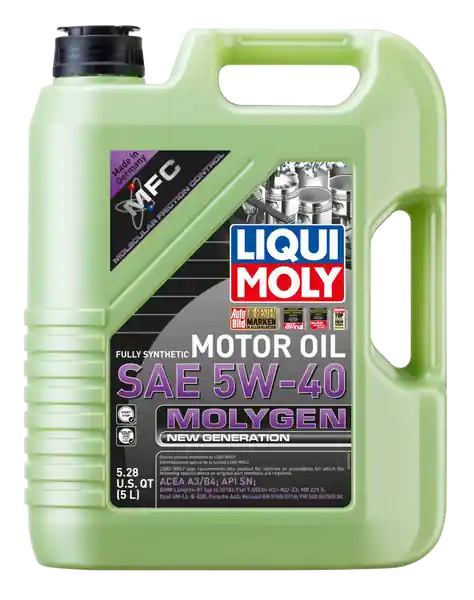 LIQUI MOLY 5L Molygen New Generation Motor Oil SAE 5W40