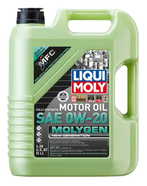 LIQUI MOLY 5L Molygen New Generation Motor Oil SAE 0W20