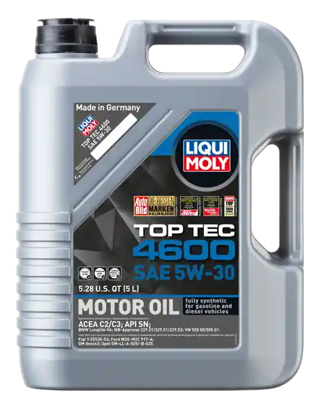 LIQUI MOLY 5L Top Tec 4600 Motor Oil SAE 5W30