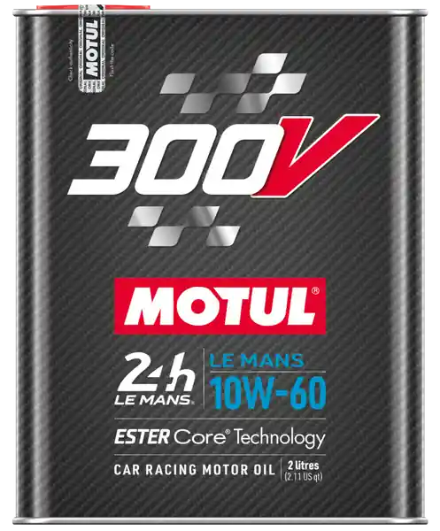 Motul 2L Synthetic-ester Racing Oil 300V Le Mans 10W60 10x2L