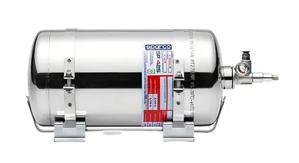 Sparco 4.25 Liter Electric Steel Extinguisher System