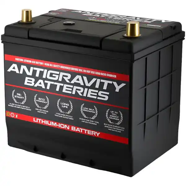 Antigravity Group 24 Lithium Car Battery w/Re-Start 40Ah/ LH Terminal