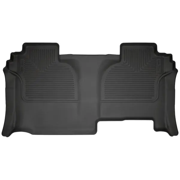 Husky Liners 20-24 Chevrolet Silverado 2500/3500HD DC WeatherBeater 2nd Seat Black Floor Liners