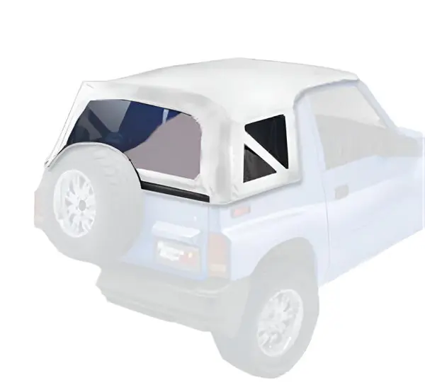Rugged Ridge XHD S-Top White Denim 88-94 Sidekicks/Geo Trackers