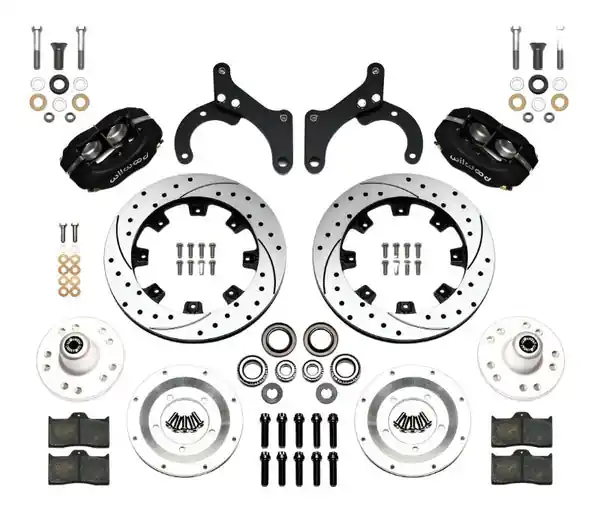 Wilwood Forged Dynalite Front Kit 12.19in Drilled 59-64 Chevy Impala / 63-64 Corvette