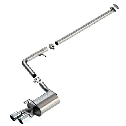 Borla 21-23 Hyundai Sonata SEL Plus/Limited 1.6L L4 (T) FWD S-Type Cat-Back Exhaust - Bright Chrome