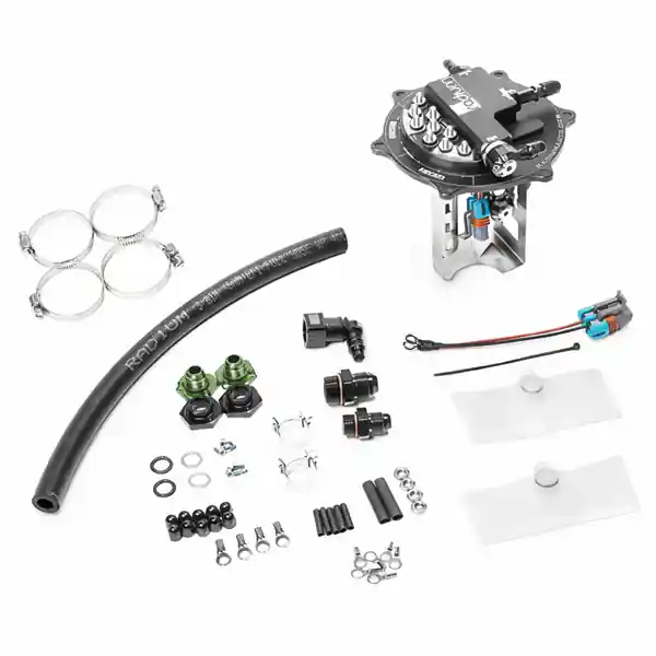 Radium Engineering Mitsubishi EVO 7/8/9 Fuel Hanger Fits AEM 50-1220 / DW440 - Pumps Not Included