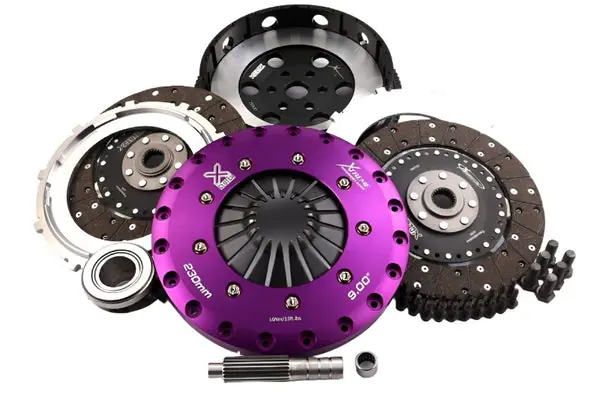 XClutch 06-07 Mazda Mazdaspeed 3 2.3L Turbo 9in Twin Solid Organic Clutch Kit