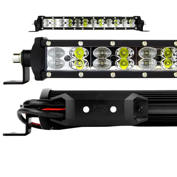 XK Glow RGBW Light Bar High Power Offroad Work/Hunting Light w/ Bluetooth Controller 14In