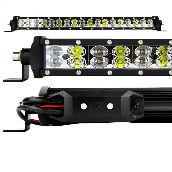 XK Glow RGBW Light Bar High Power Offroad Work/Hunting Light w/ Bluetooth Controller 20In