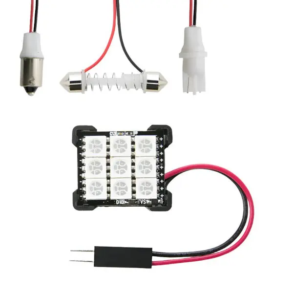 XK Glow RGB Festoon LED Panel XKchrome Bluetooth App Controlled Dome Bulb