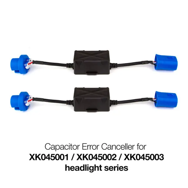 XK Glow Error Canceller Capacitor Lite Elite RBG Headlight Bulbs (2 in 1) - H13