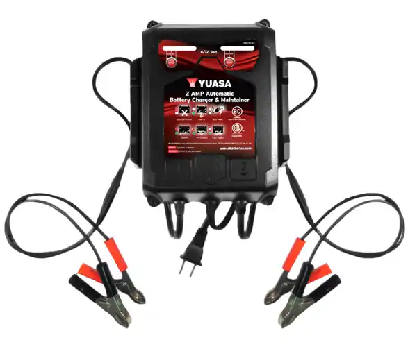 Yuasa 2 Amp Charger & Maintainer (6/12V)