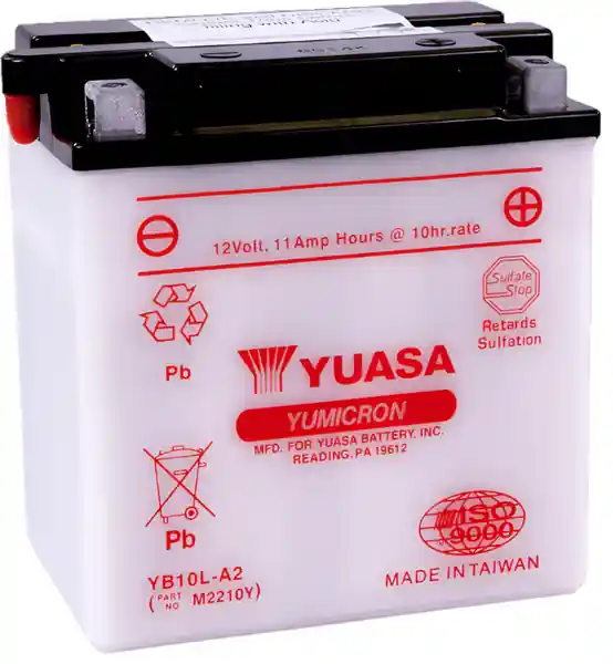 Yuasa YB10L-A2 Yumicron 12 Volt Battery