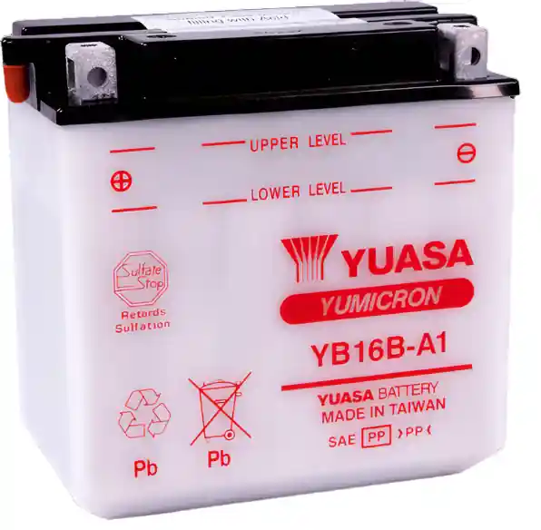 Yuasa YB16B-A1 Yumicron 12 Volt Battery