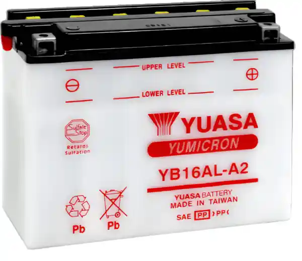 Yuasa YB16AL-A2 Yumicron 12 Volt Battery