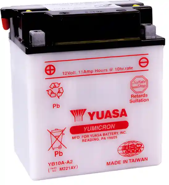 Yuasa YB10A-A2 Yumicron 12 Volt Battery