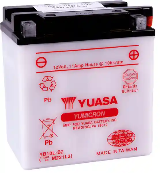 Yuasa YB10L-B2 Yumicron 12 Volt Battery