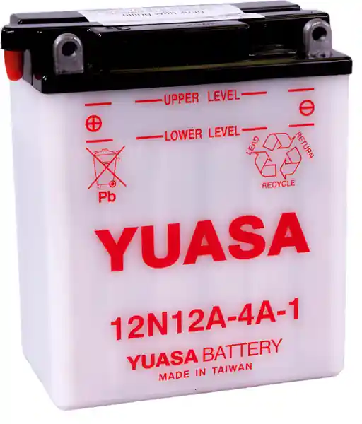 Yuasa 12N12A-4A-1 Conventional 12 Volt Battery