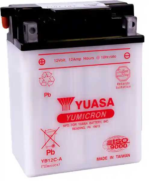 Yuasa YB12C-A Yumicron 12 Volt Battery