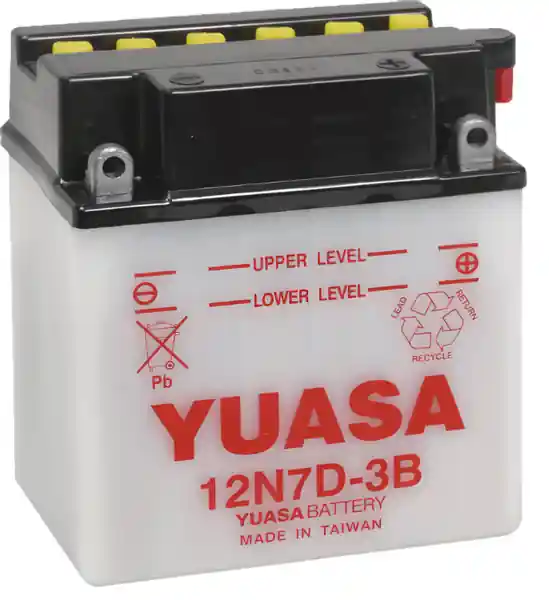 Yuasa 12N7D-3B Conventional 12 Volt Battery