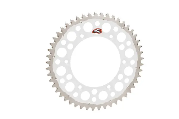 Renthal 99-24 Yamaha YZ125/X/G/ 250/F/X/ 450F/FX/ WR250-450F Rear Twinring - Silver 520-50P Teeth