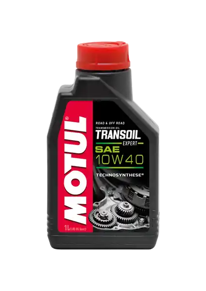 Motul 1L Powersport TRANSOIL Expert SAE 10W40 Technosynthese Fluid for Gearboxes