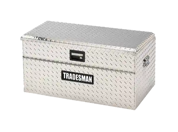Tradesman Aluminum Flush Mount Truck Tool Box Full/Slim Line (60in.) - Brite