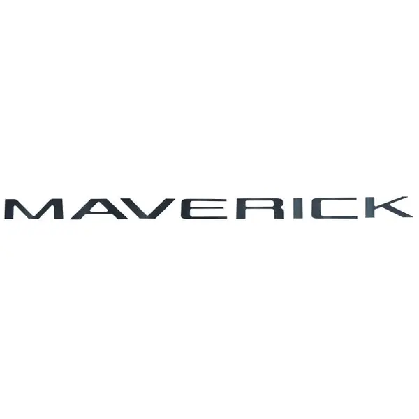 Putco 22-23 Maverick Lettering kit - Ford Lettering Emblems (Black Platinum)