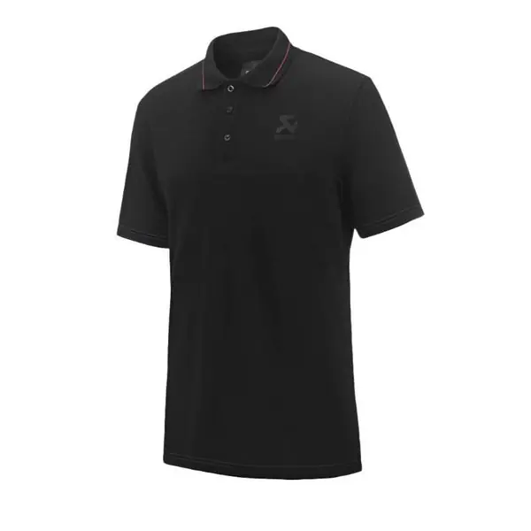 Akrapovic Corpo Polo Black Mens - S