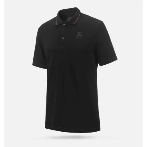 Akrapovic Corpo Polo Black Mens - M