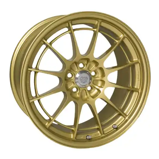 Enkei NT03+M 18x9.5 5x100 40mm Offset Gold Wheel (MOQ 40 / Special Order)