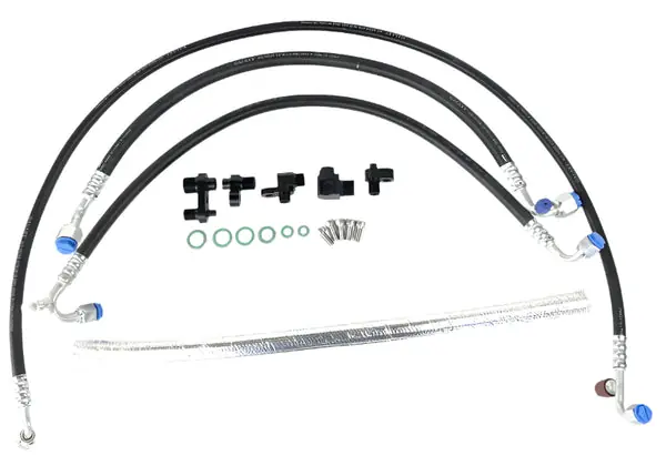 Fleece Performance 13-16 Dodge 6.7L Cummins 2nd Gen Swap Kit A/C Line Reroute Kit