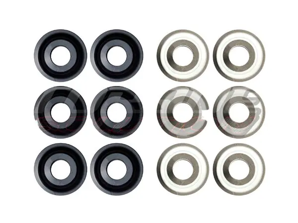 Torque Solution Solid Rear Subframe Bushings: Porsche 911 996/997 ALL