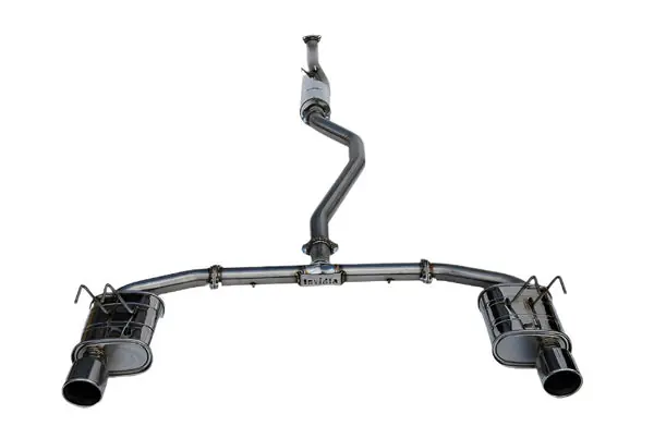 Invidia 2022+ Honda Civic Si (1.5T) 70mm Q300 Cat Back Exhaust - Rolled SS Tips