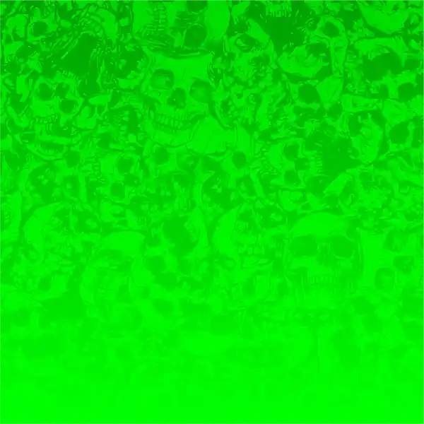 Vinyl Car Wrap Film - Skullyard (Green)
