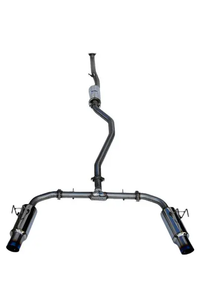 Invidia 2022+ Honda Civic Si (1.5T) 70mm N1 Cat Back Exhaust - Burnt TI Tips