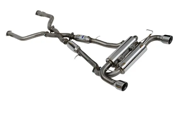 Invidia 2022+ Nissan Z 70mm Gemini Cat Back Exhaust - Rolled SS Tips