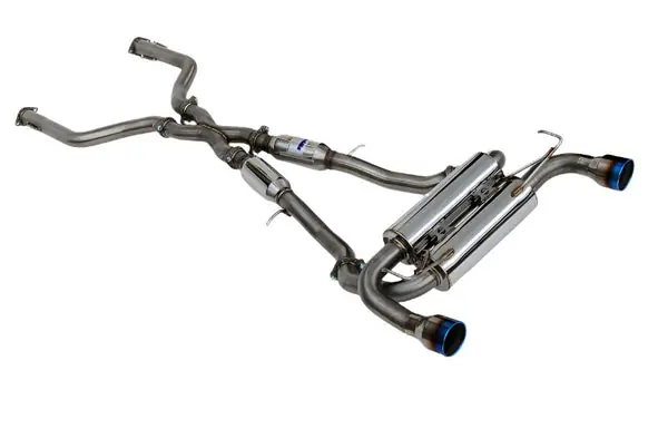 Invidia 2022+ Nissan Z 70mm Gemini Cat Back Exhaust - Rolled TI Tips