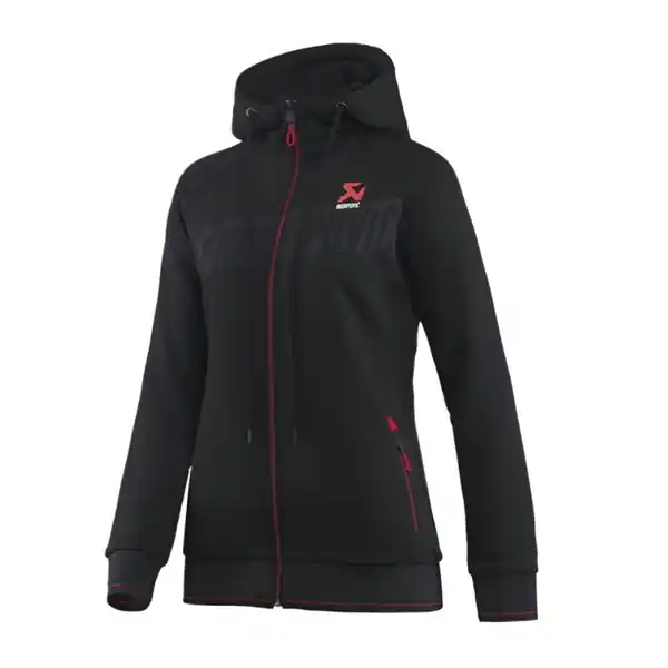 Akrapovic Womens Corpo Rain Jacket Black - M