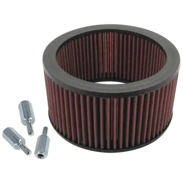 S&S Cycle Super E/G Carbs High Flow Air Filter Kit w/ Spacers For S&S Teardrop Air Cleaner